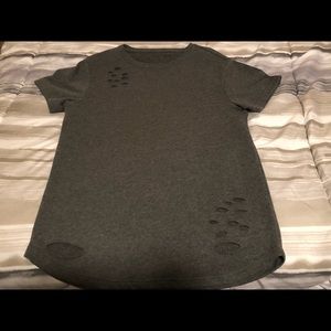 Alphalete distressed short-sleeve